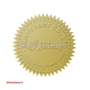 استیکر طلایی 50 میل مدل CS-1-50
