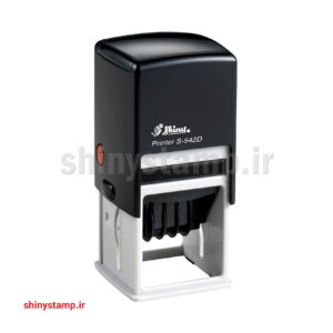 مهر مربع تاریخ دار مدل S-542D